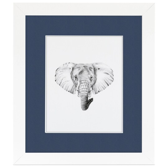 ArtToFrames 22x26" Matted Picture Frame with 18x22" Single Mat Photo Opening Framed in 1.25" White and 2" Mat (FWM-3966-22x26)